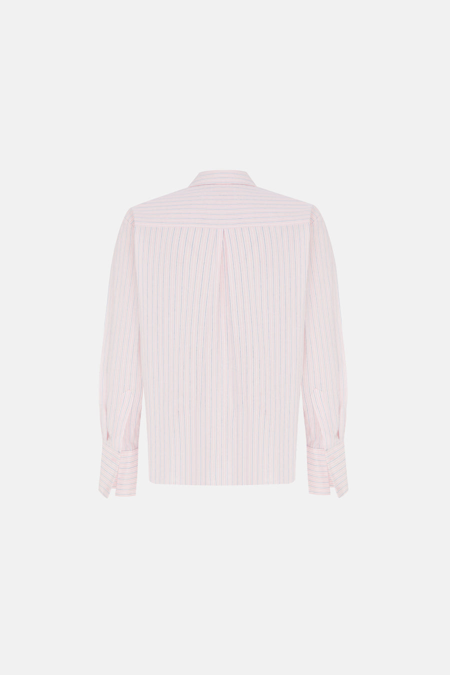 DION SHIRT / BABY PINK STRIPED