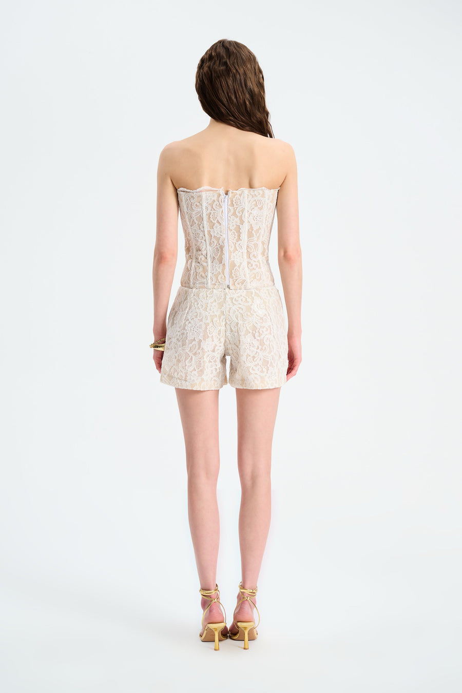 GRACE TOP / ECRU LACE