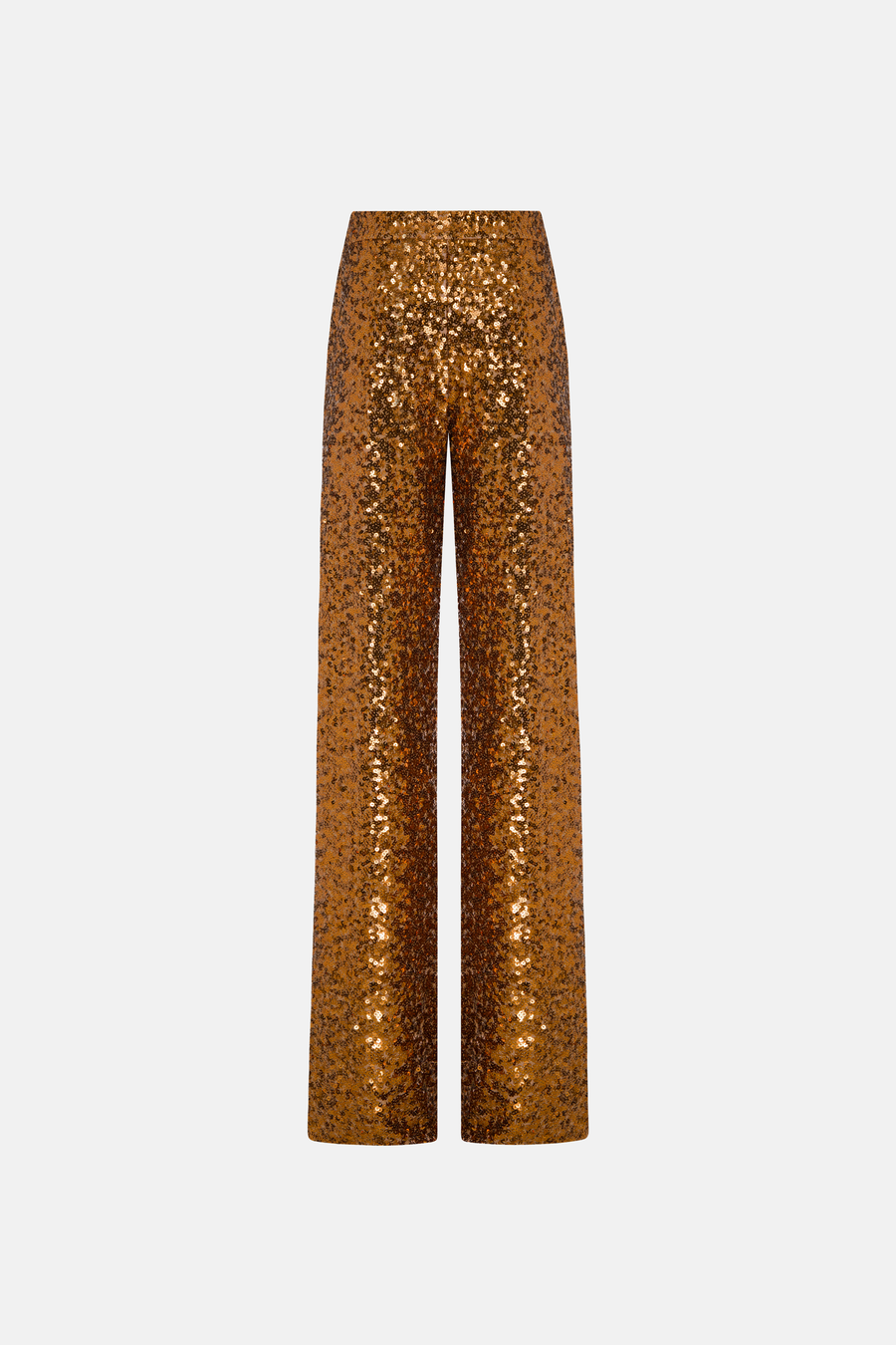 ALLURE TROUSERS / BRONZE SEQUINED