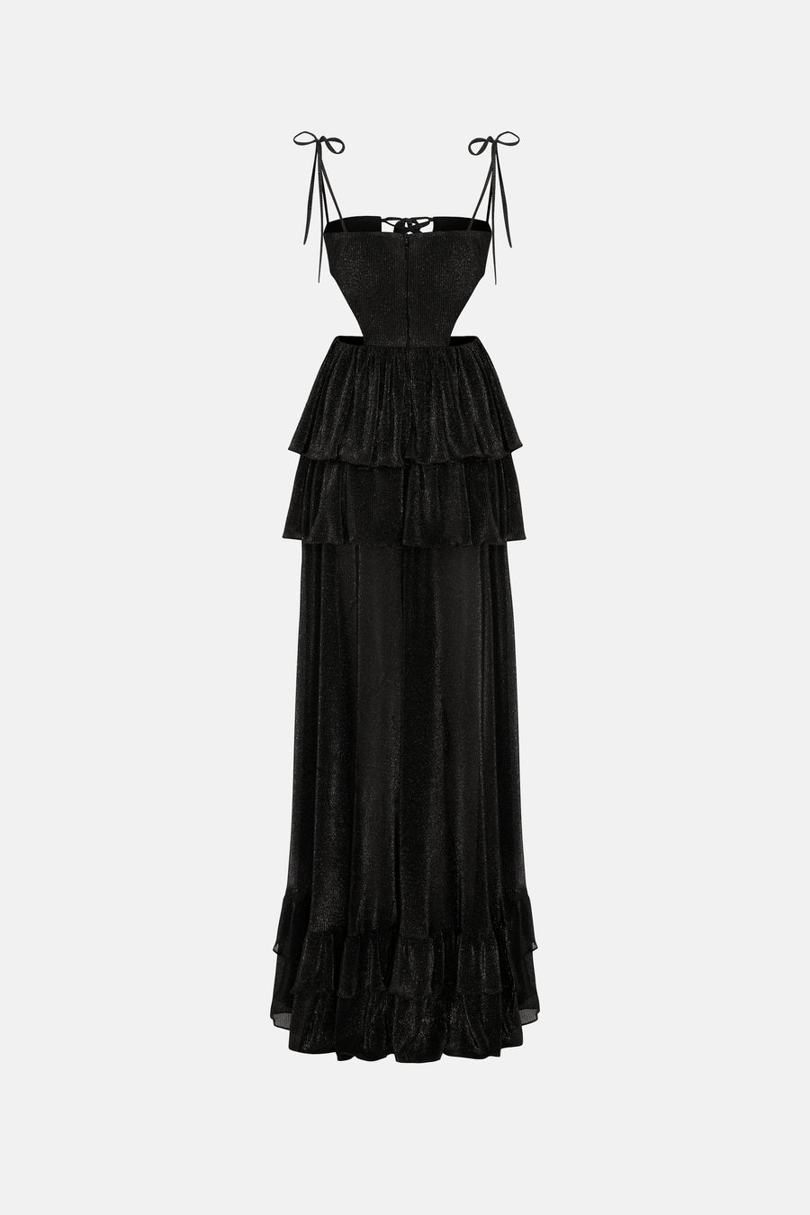 ARIA DRESS / BLACK SPARKLED