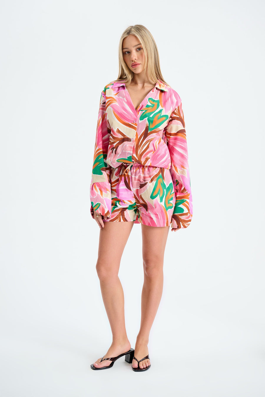 AURA SET / PINK PATTERNED