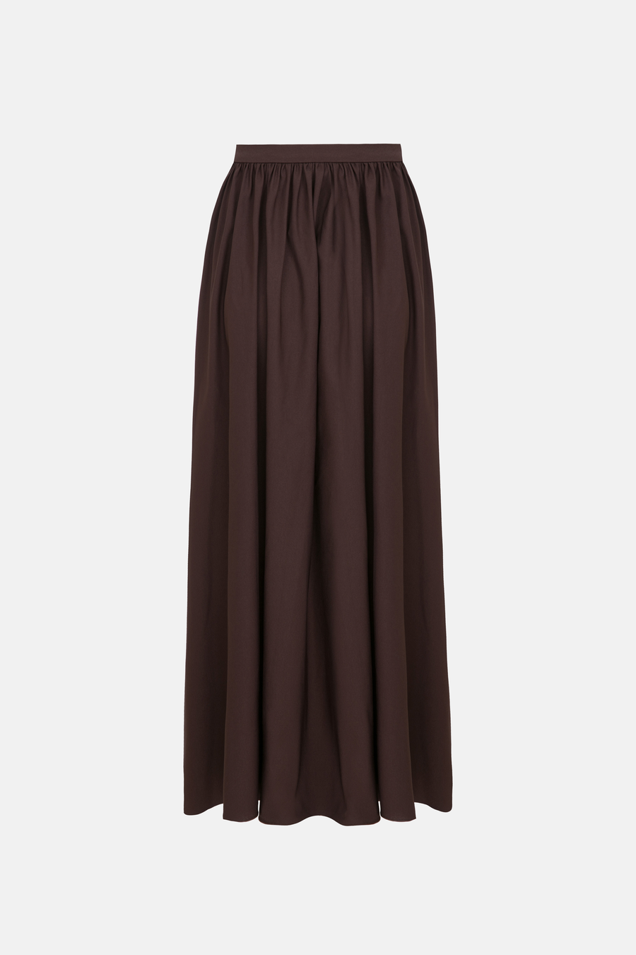 AVA MAXI SKIRT / BROWN