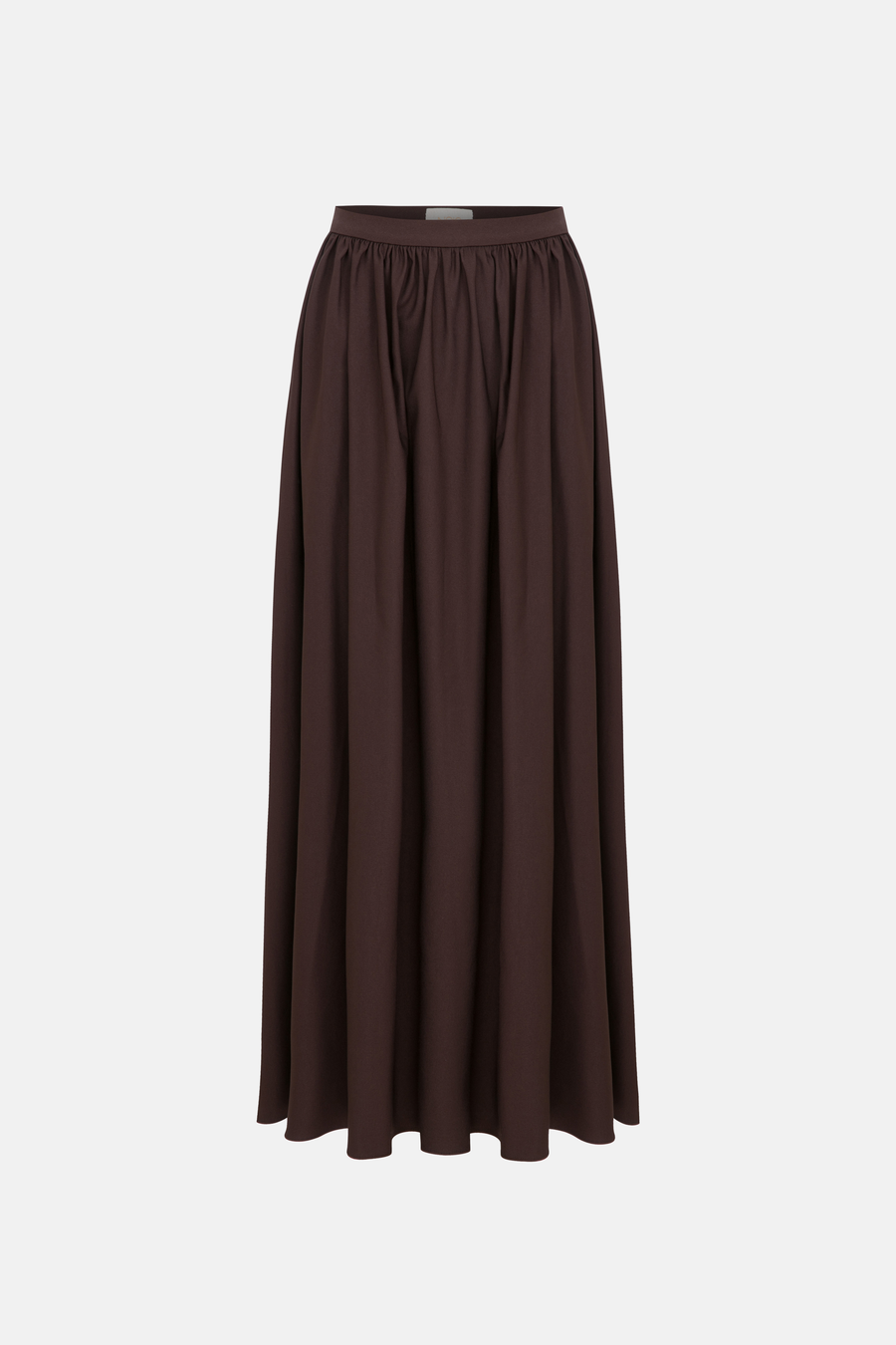 AVA MAXI SKIRT / BROWN