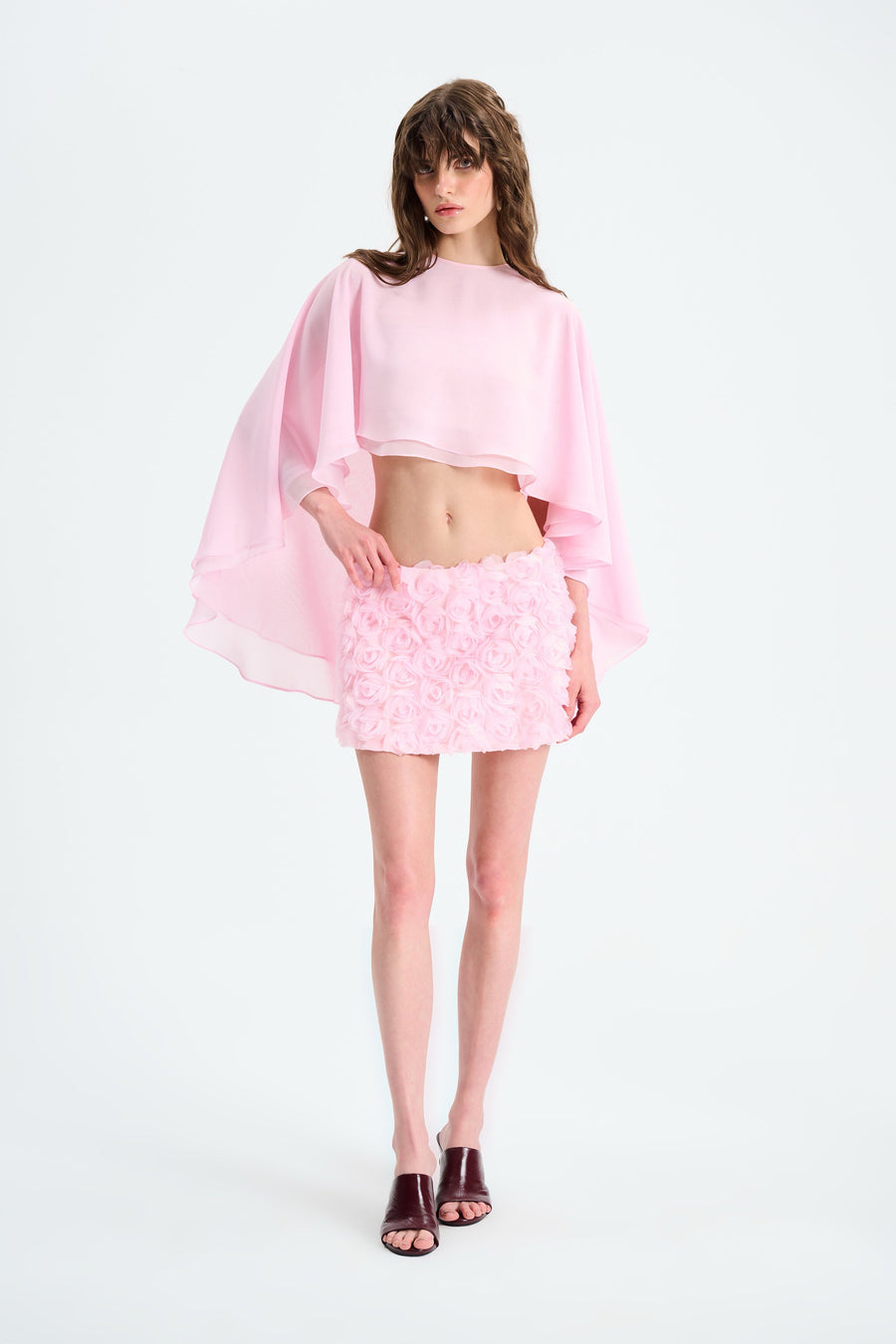 BLUSH CAPE / PINK