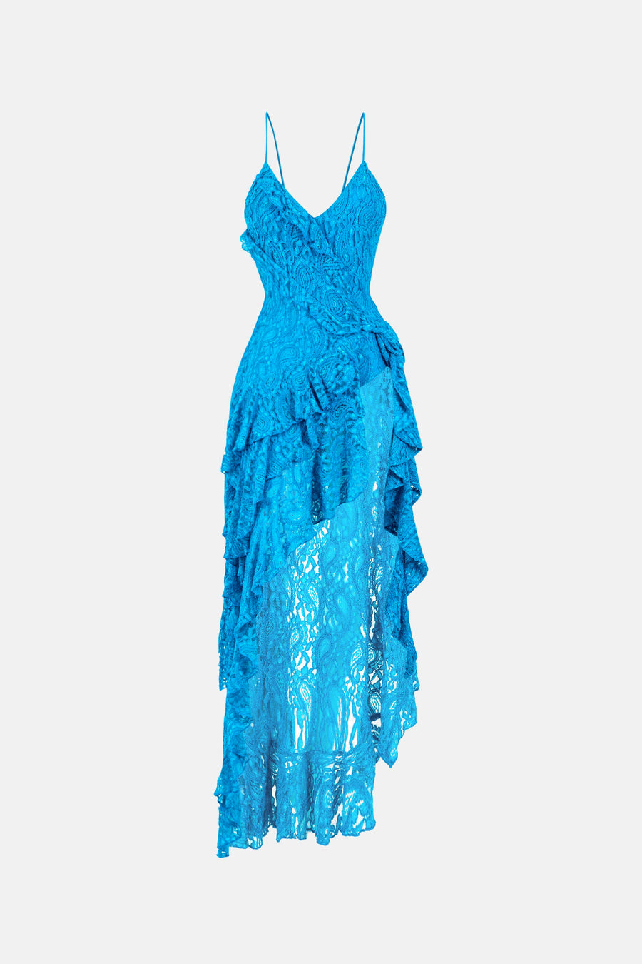 CARMEN LACE DRESS / FORREST BLUE