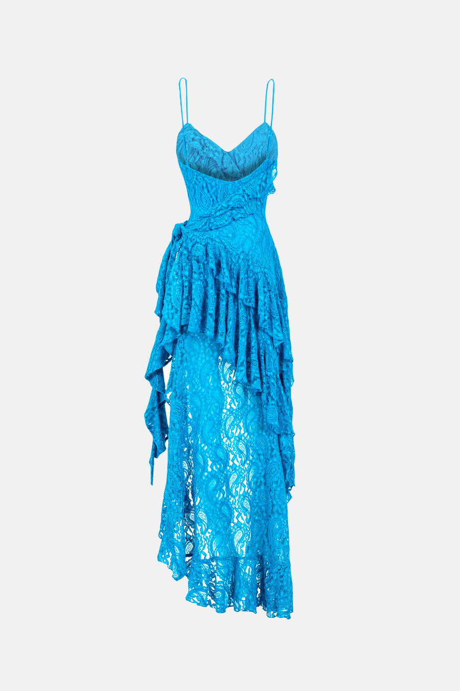 CARMEN LACE DRESS / FORREST BLUE