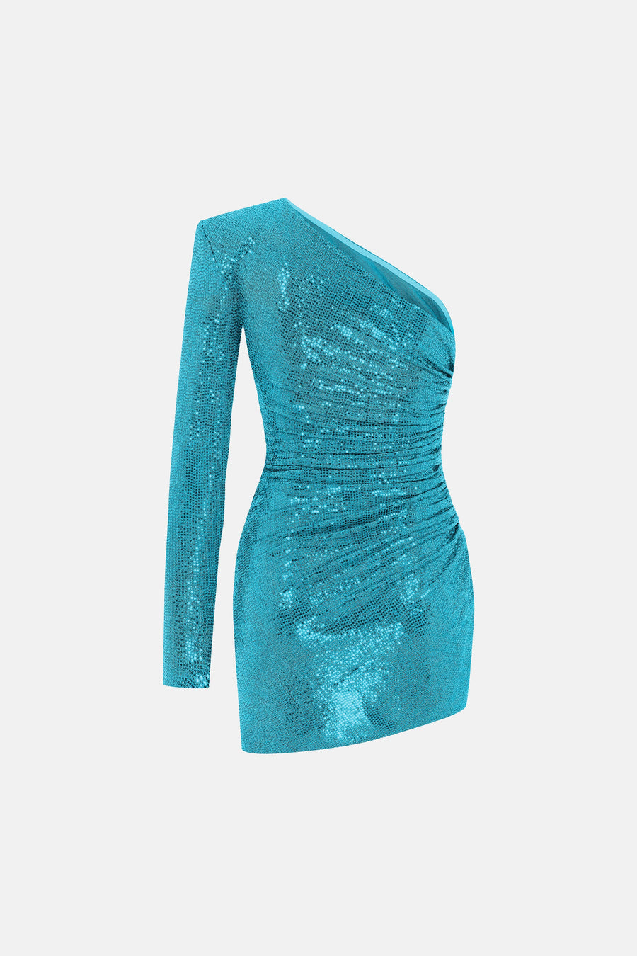 VIVA FOREVER DRESS / SHINY TURQUOISE