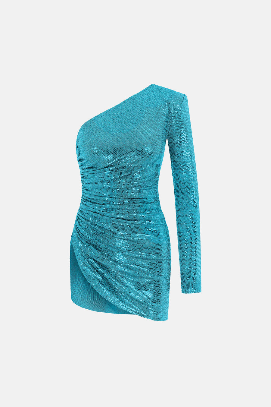 VIVA FOREVER DRESS / SHINY TURQUOISE