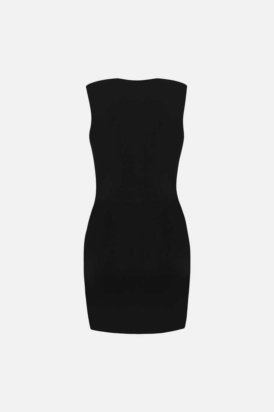 SCARLET COWL NECK DRESS / BLACK