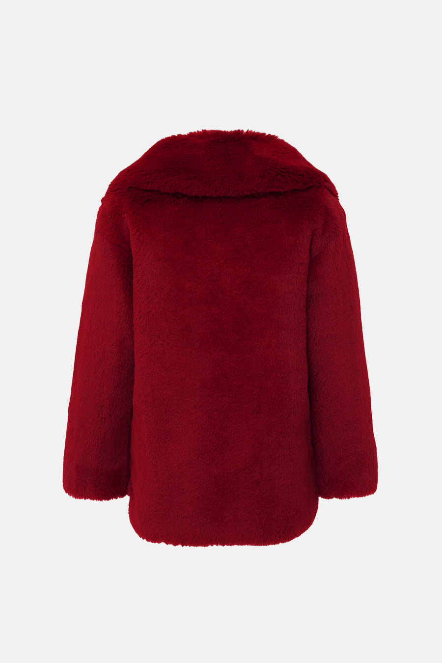 DIVA FUR COAT / BORDEAUX