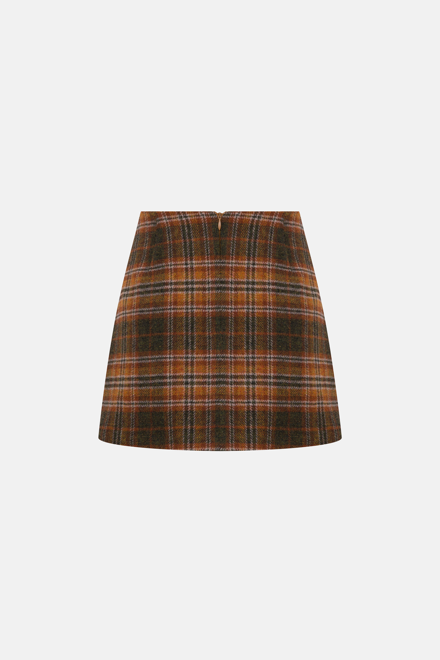 DREAM MAKER SKIRT / BROWN PLAID