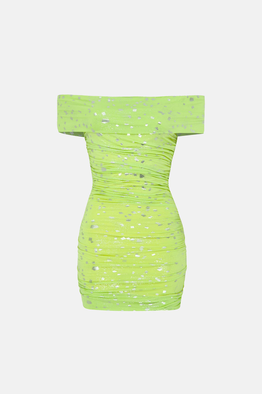 MARIMAR DRESS / GREEN METALLIC SEQUIN