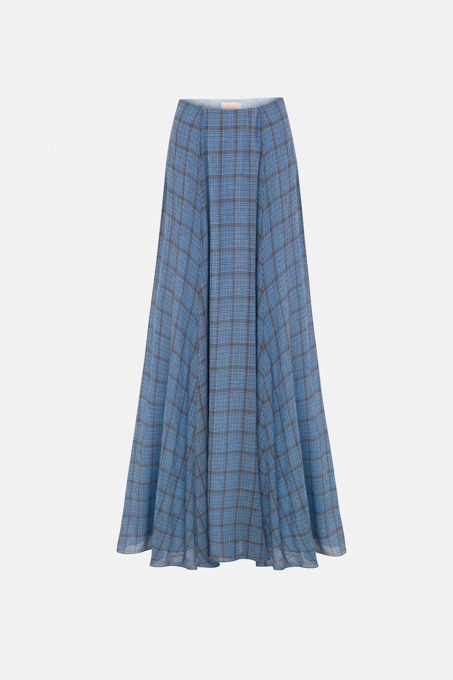 VEGA SKIRT / BLUE PLAID