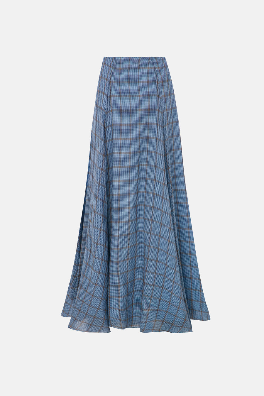 VEGA SKIRT / BLUE PLAID