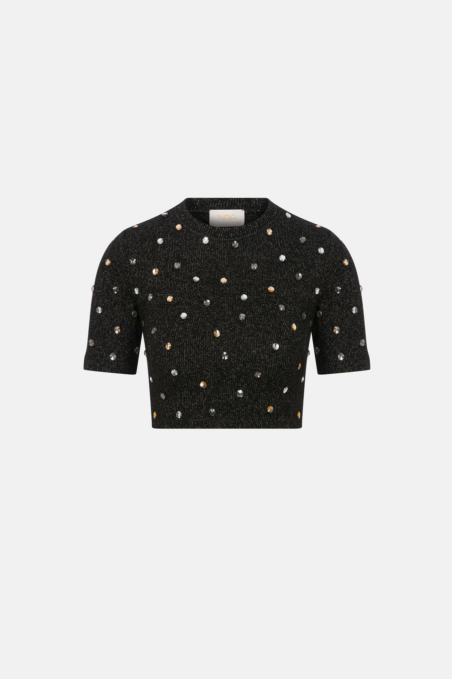 LENA BLOUSE / BLACK STONED