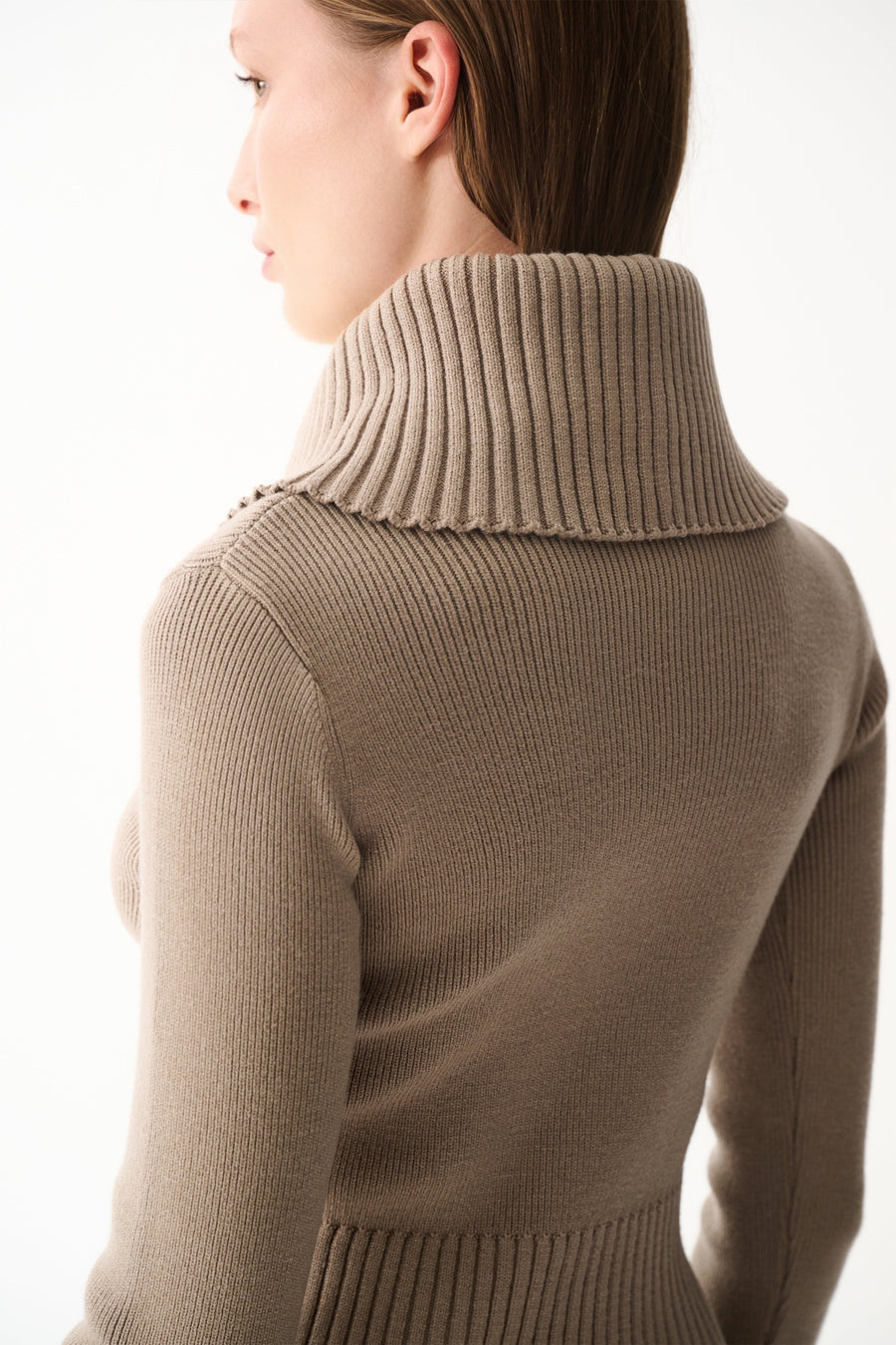 NOLA KNIT SWEATER / STONE COLOR
