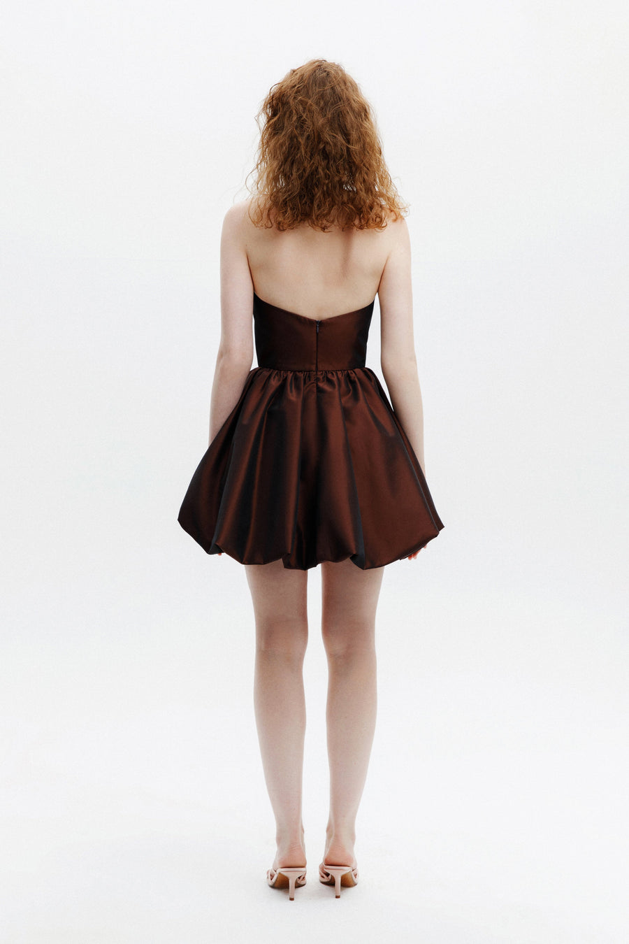 WINGS DRESS / BROWN