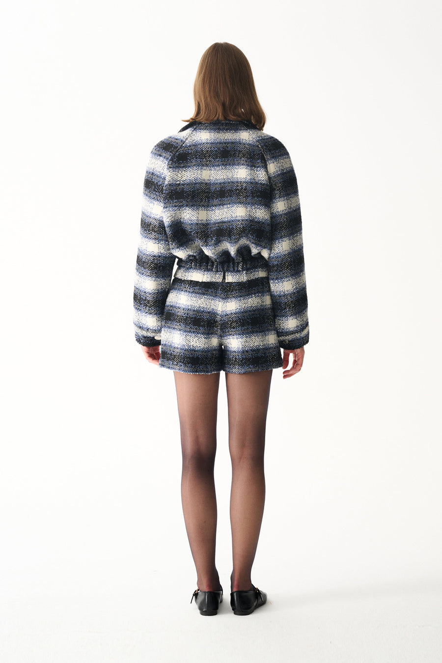 INDIGO JACKET / NAVY BLUE PLAID