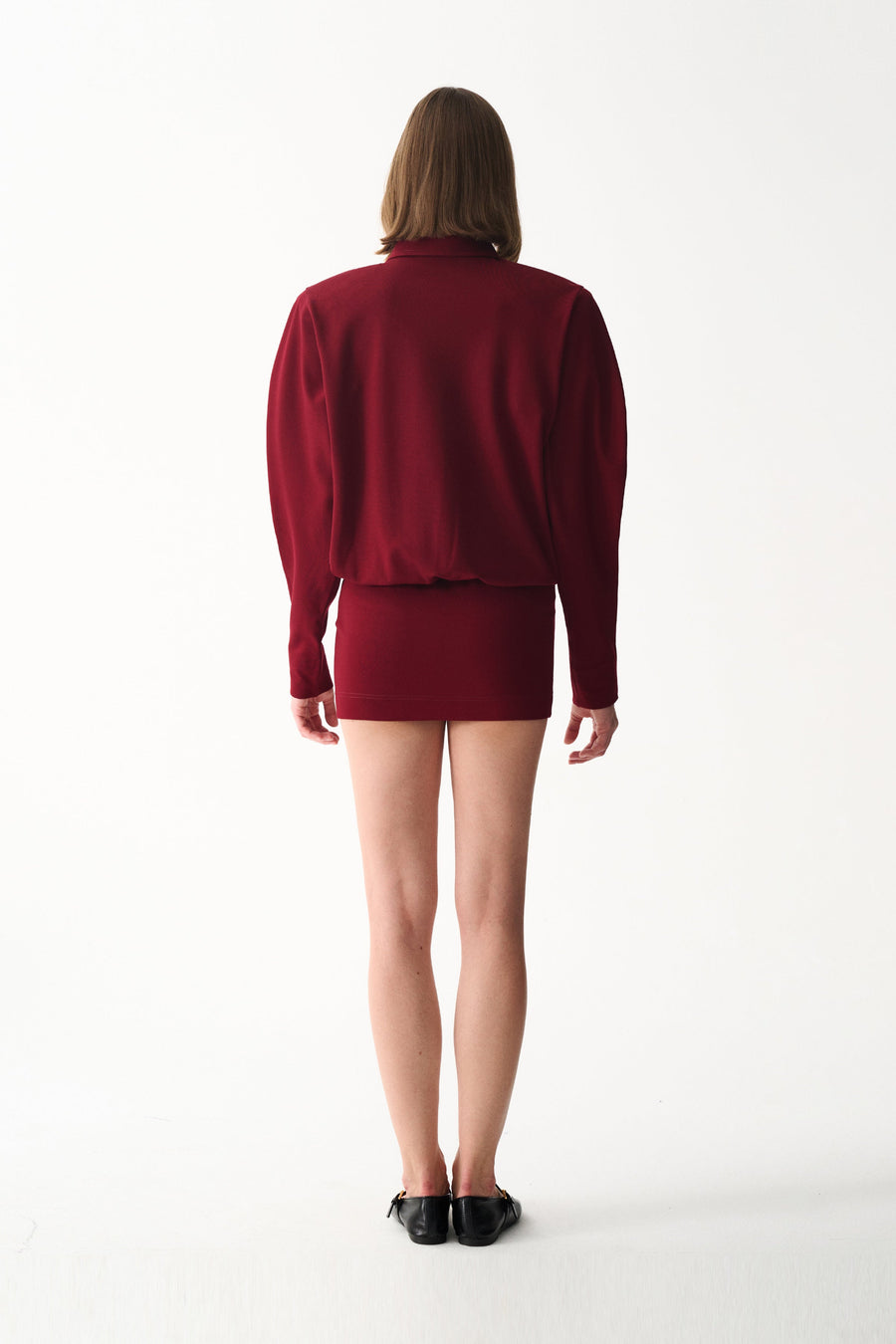 LUCKY DRESS / MAROON