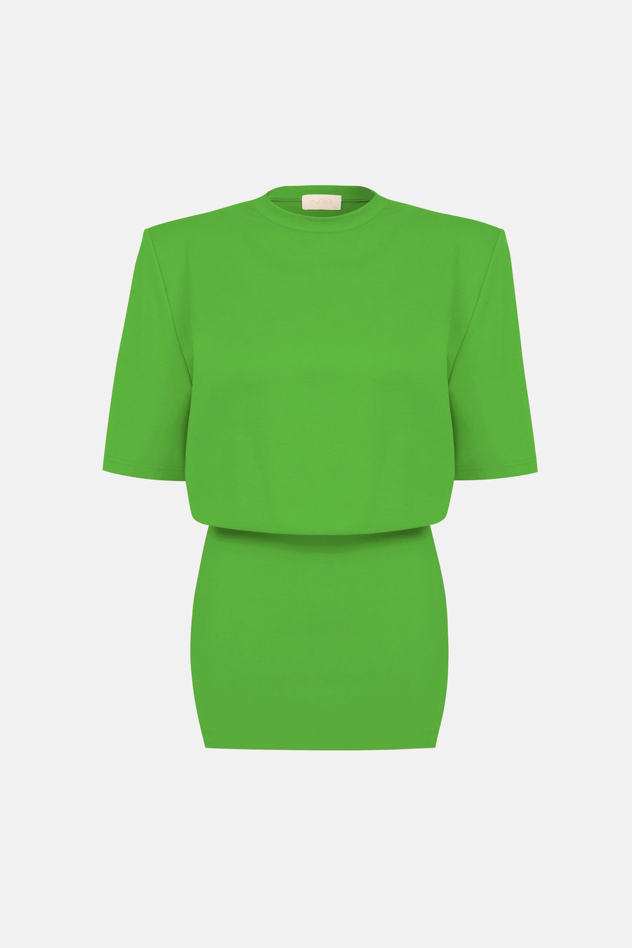 MIU T-SHIRT DRESS / GREEN