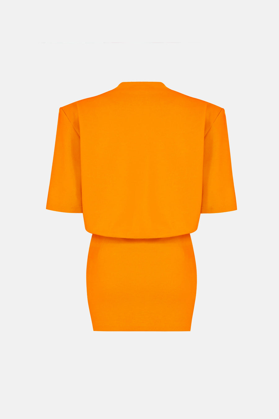 MIU T-SHIRT DRESS / ORANGE