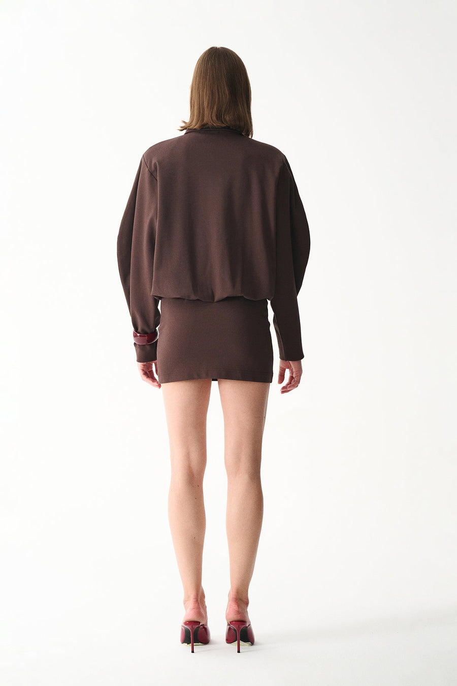 LUCKY DRESS / BROWN