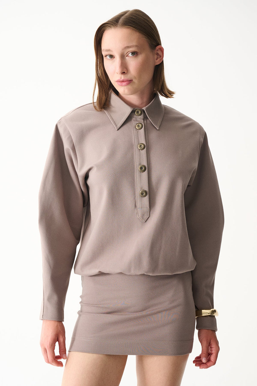 LUCKY DRESS / STONE COLOR
