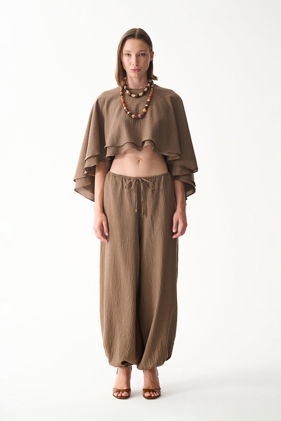HEAVEN CAPE / BROWN