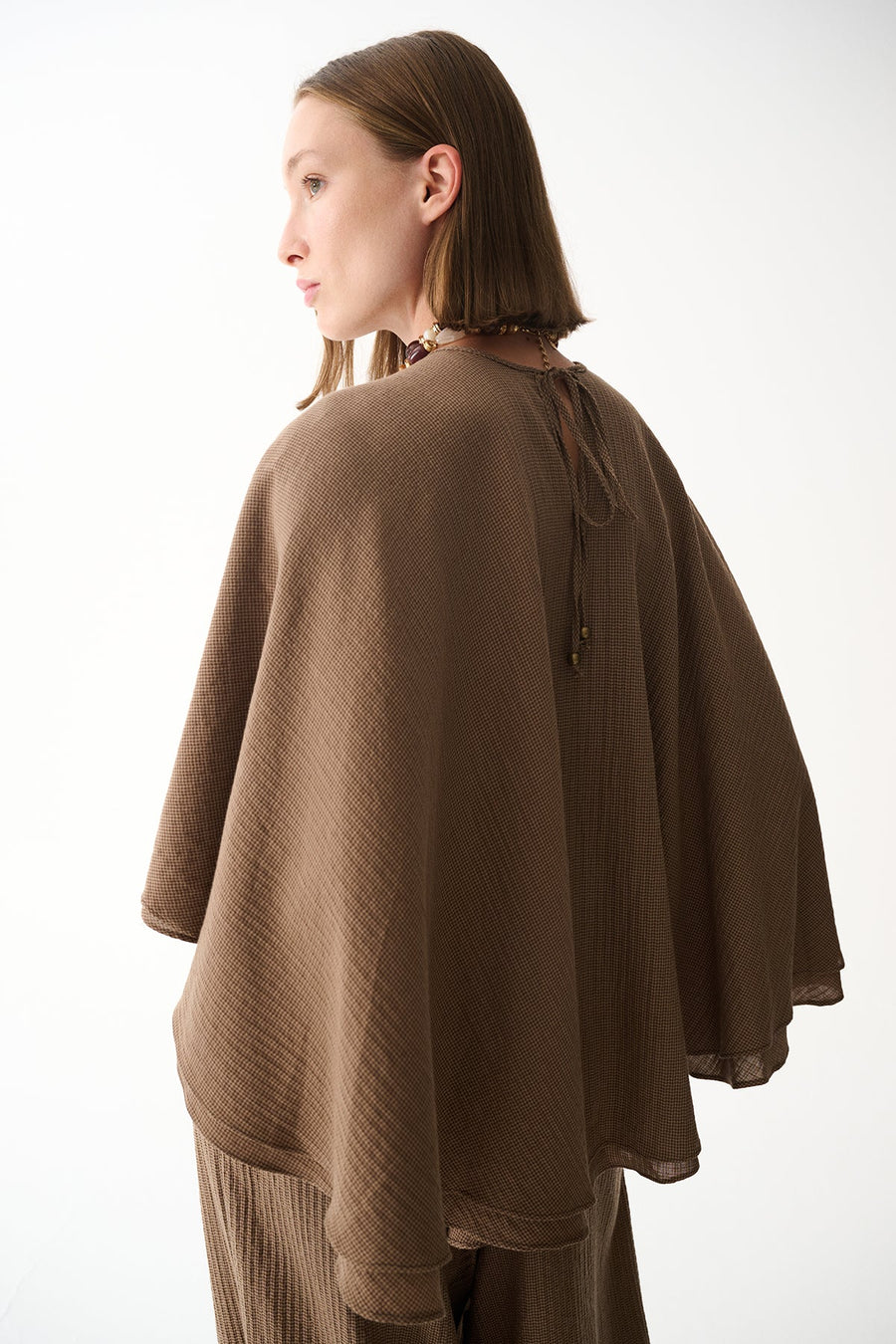 HEAVEN CAPE / BROWN
