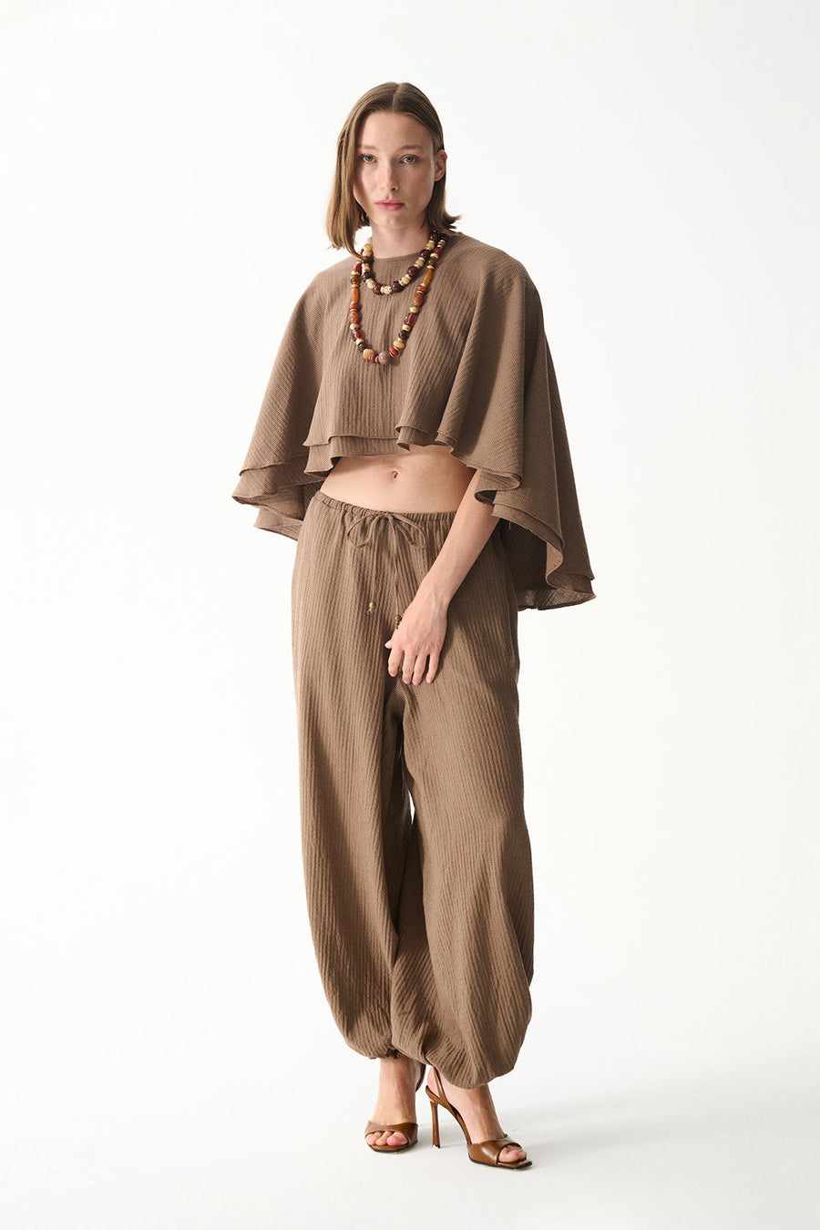 AMBER SALWAR / BROWN