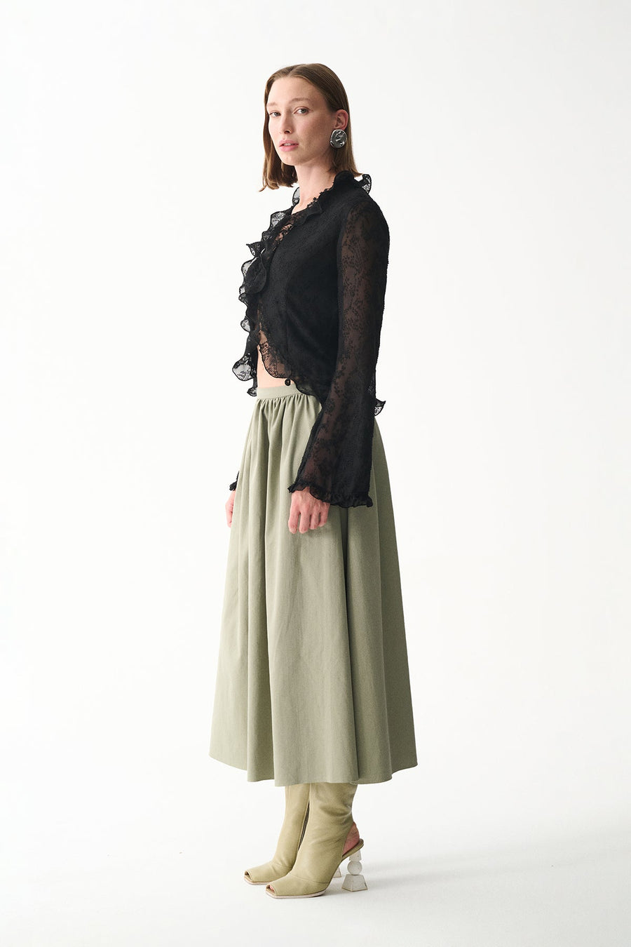 LEIA SHIRT / BLACK