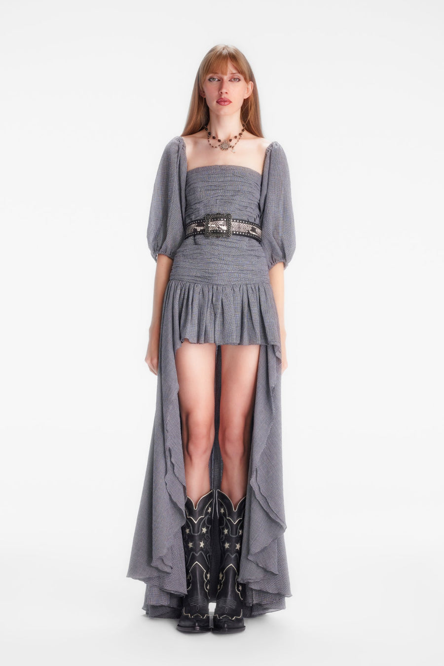 LEA DRESS / GREY