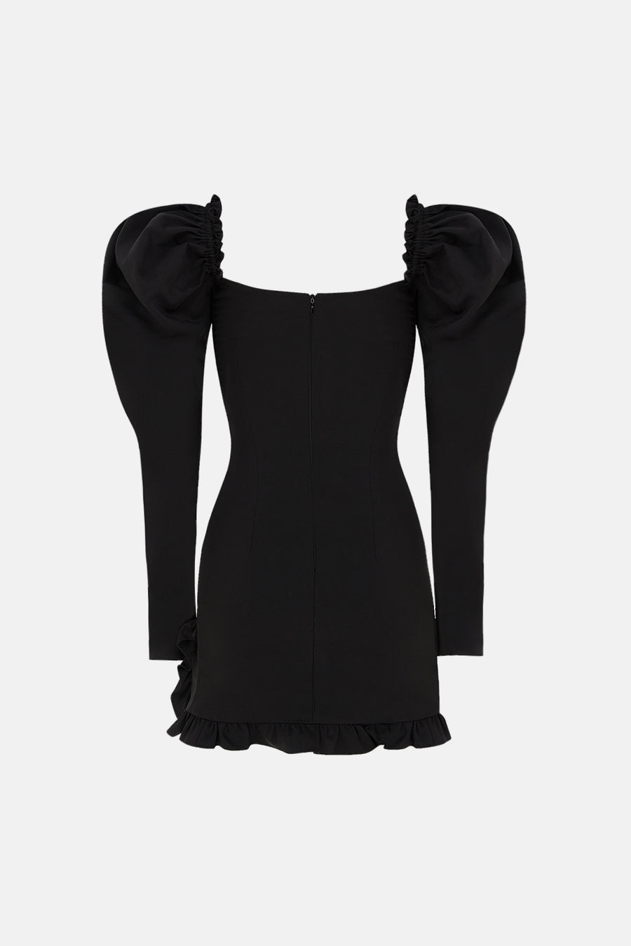 RHIA DRESS / BLACK COTTON