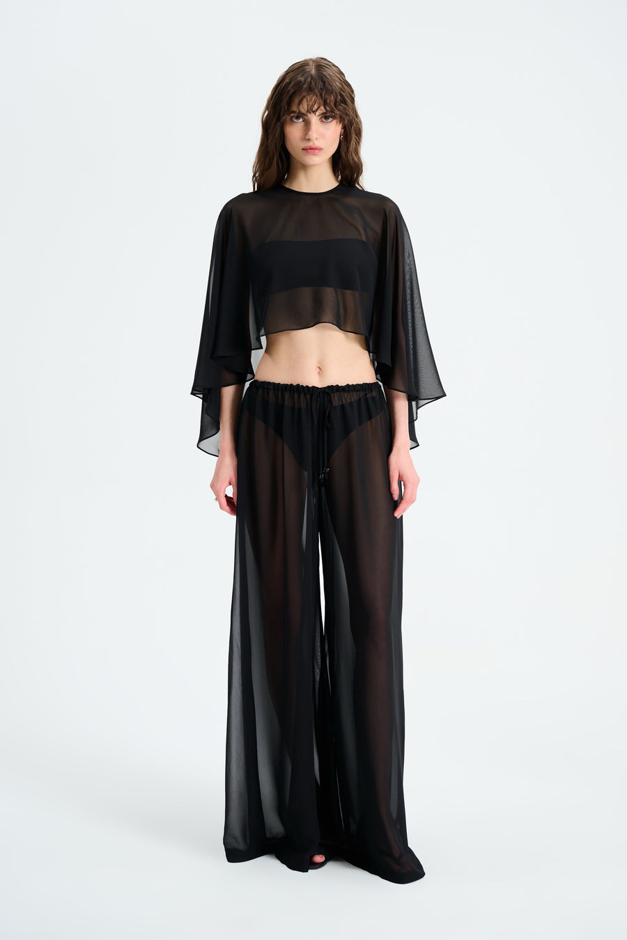 SUMMER CAPE / BLACK