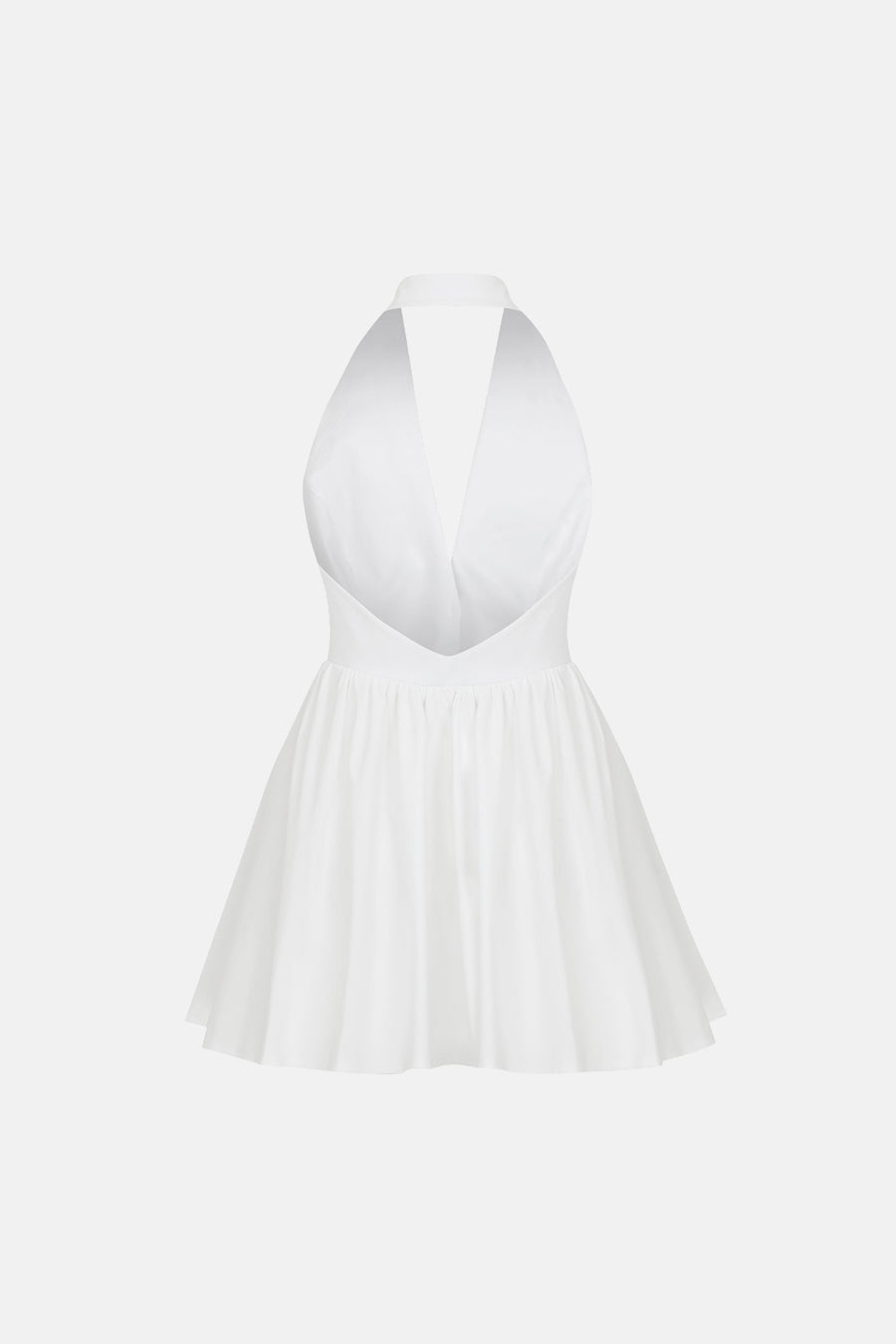 SUNRAY MINI DRESS / WHITE