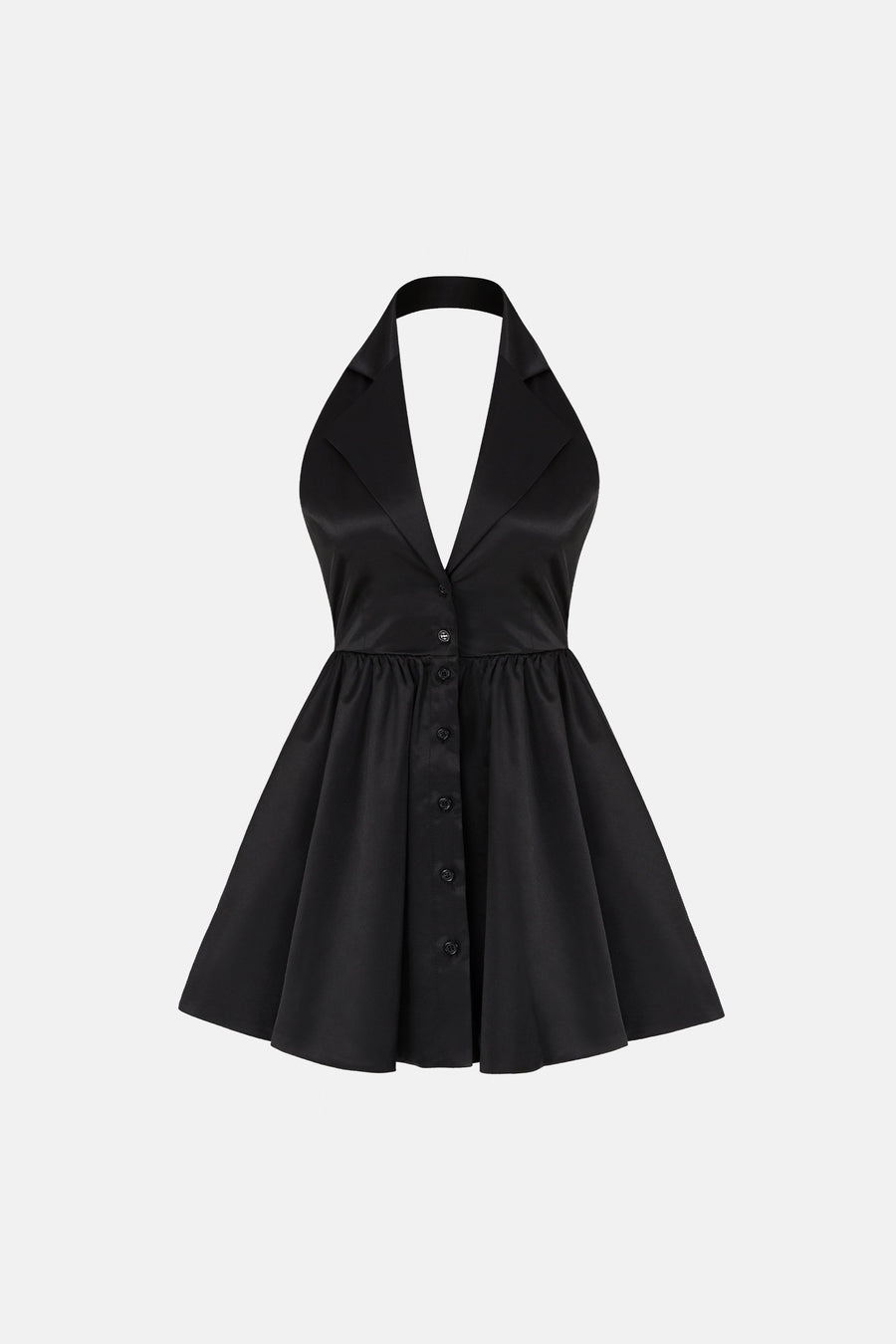 SUNRAY MINI DRESS / BLACK