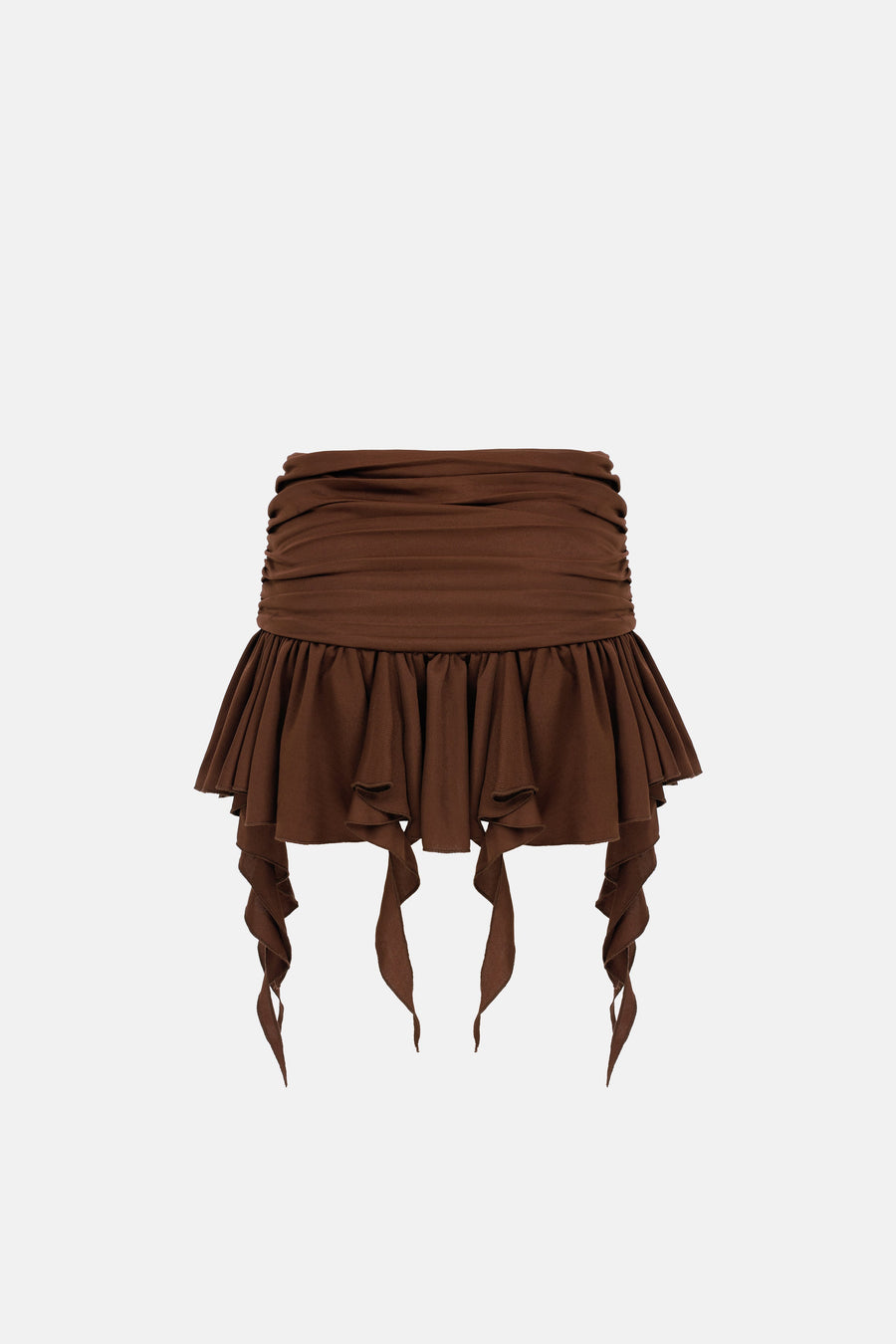 LINA SKIRT / BROWN