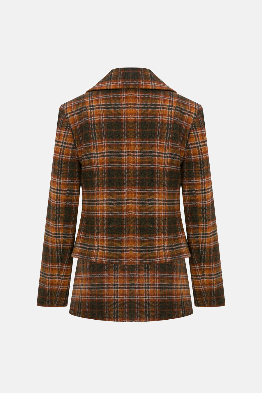 NANCY JACKET / BROWN PLAID