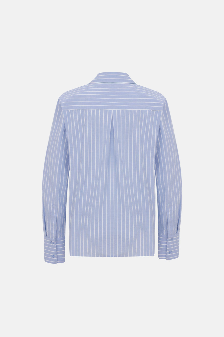 DION SHIRT / BLUE WHITE STRIPES