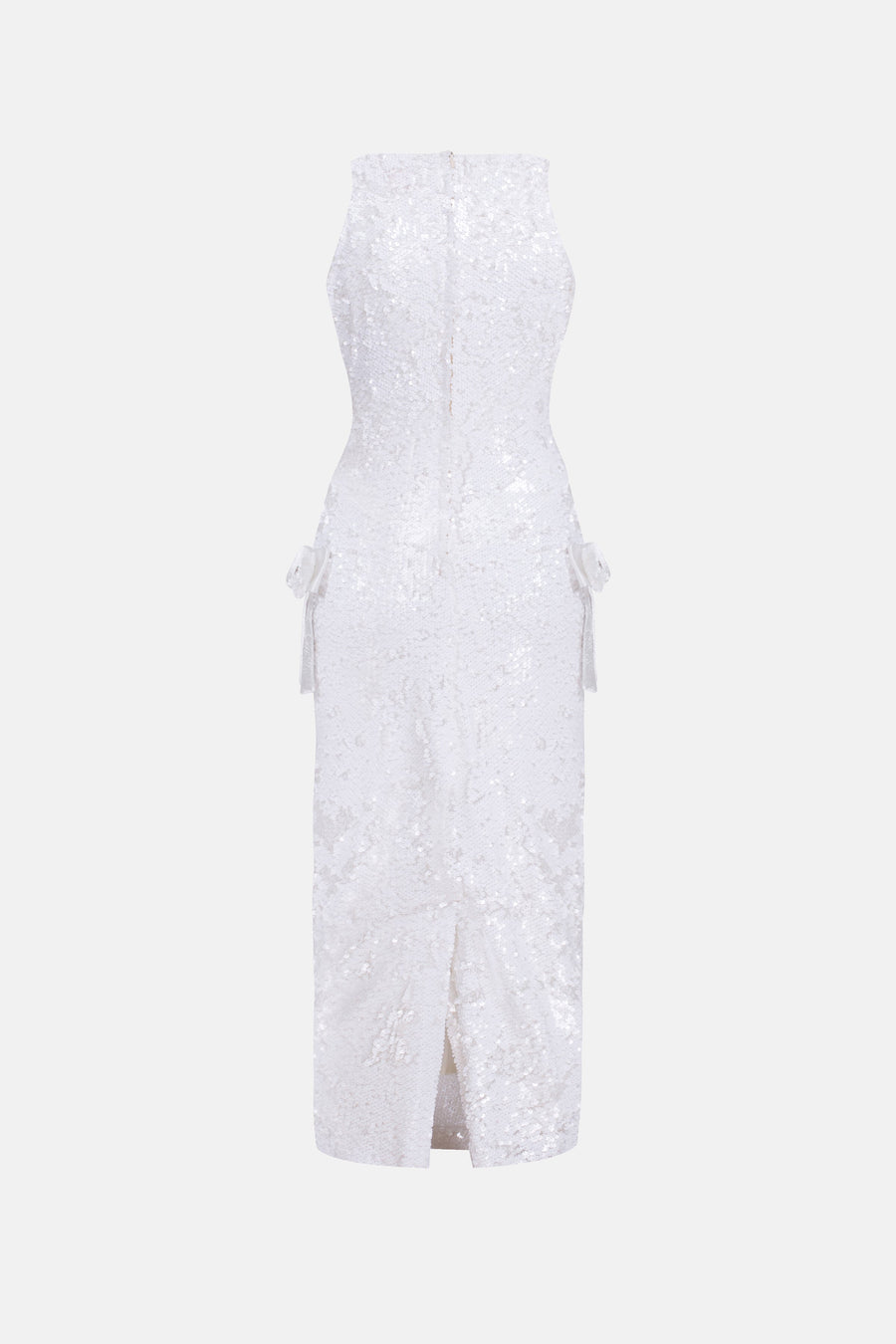 ODETTE MAXI DRESS / ECRU SEQUINED