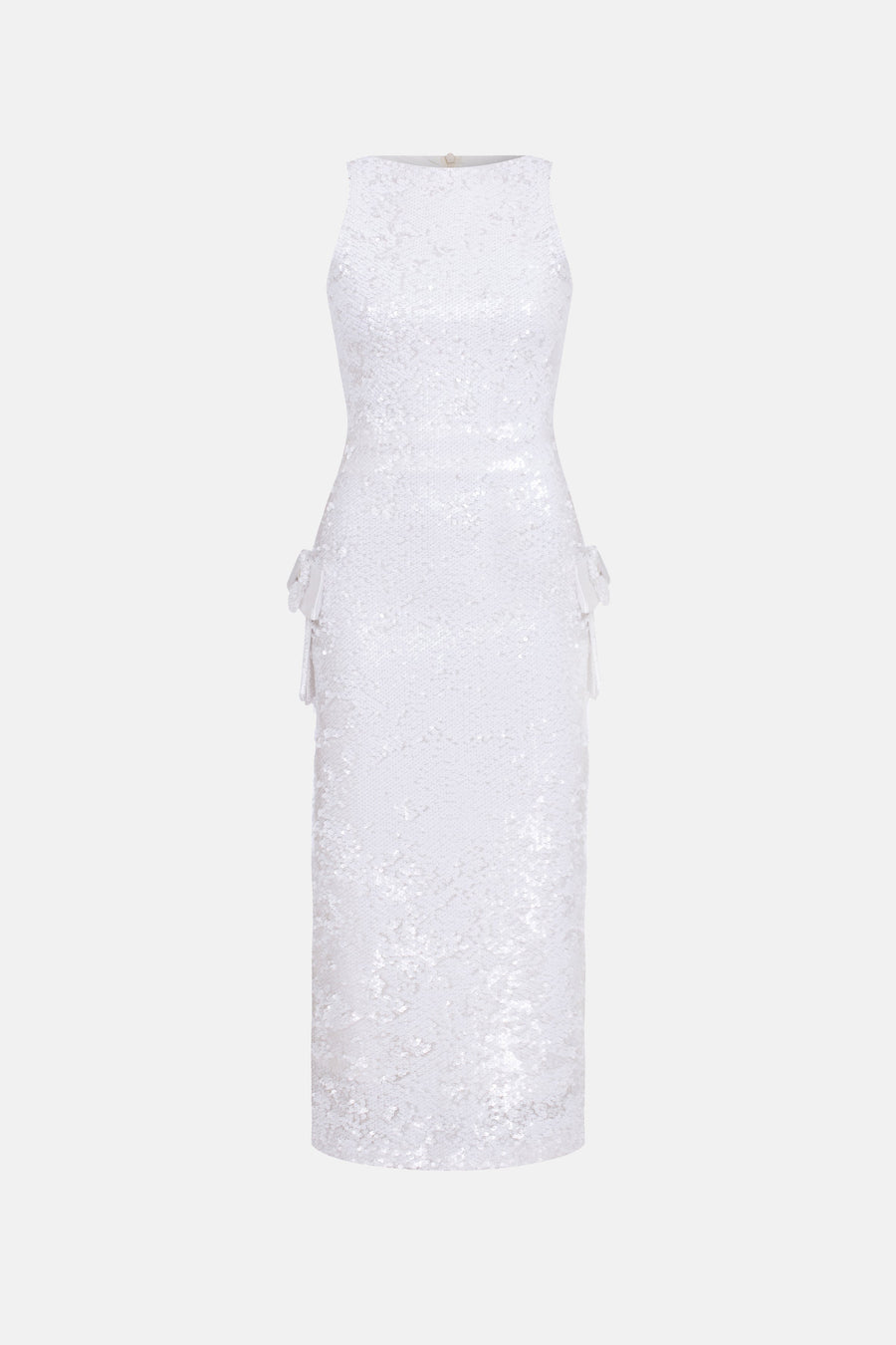 ODETTE MAXI DRESS / ECRU SEQUINED