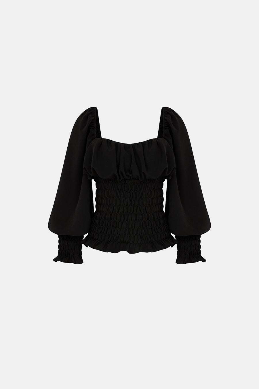 ZELLA BLOUSE / BLACK