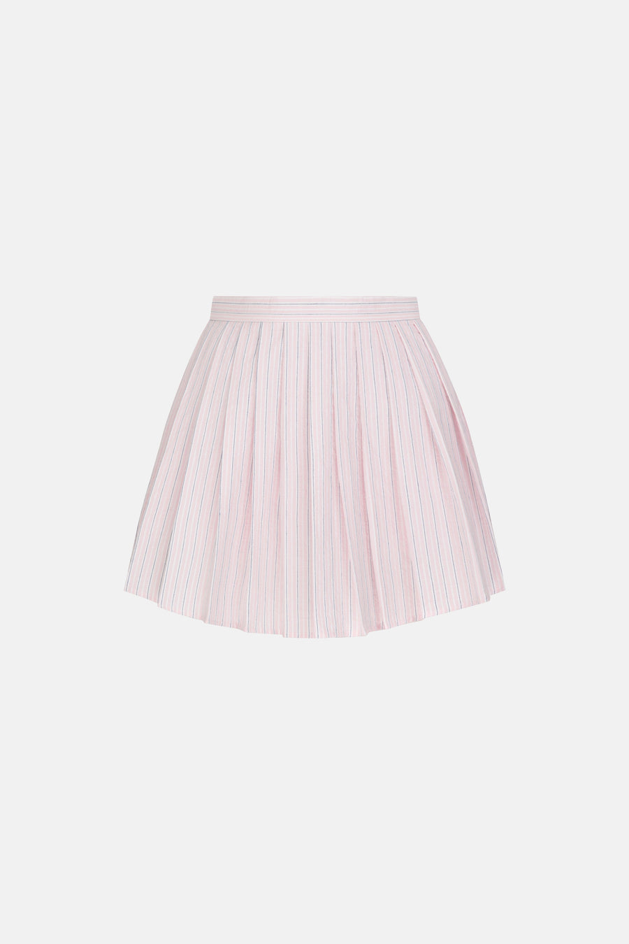 DION SKIRT / BABY PINK STRIPED