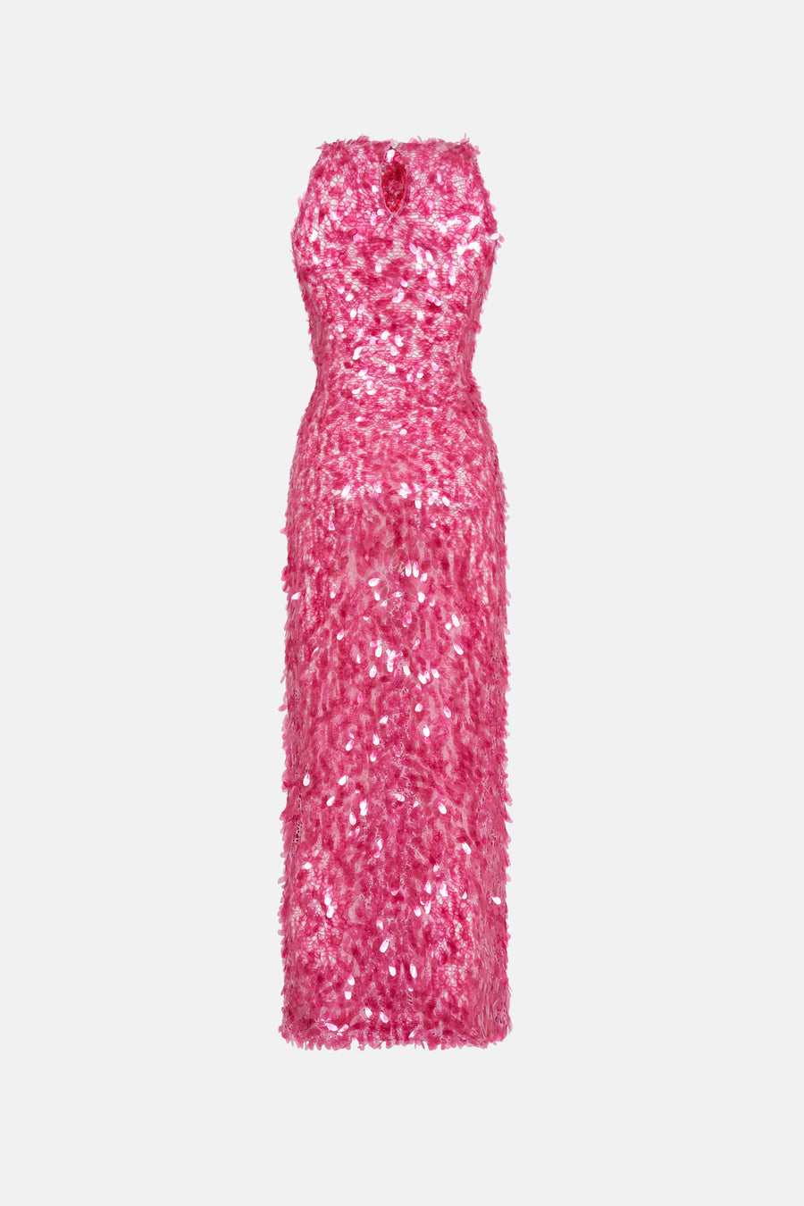 PARISA DRESS / PINK SEQUINED