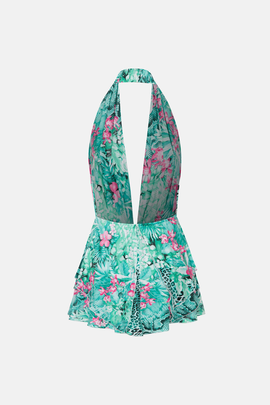 PIXIE DRESS / TURQUOISE FLORAL