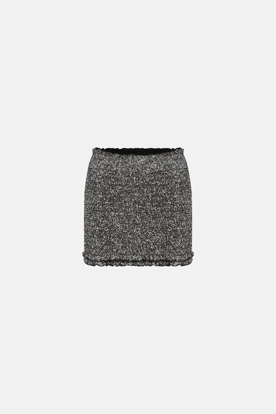 ZEYA SKIRT / SHINY GREY