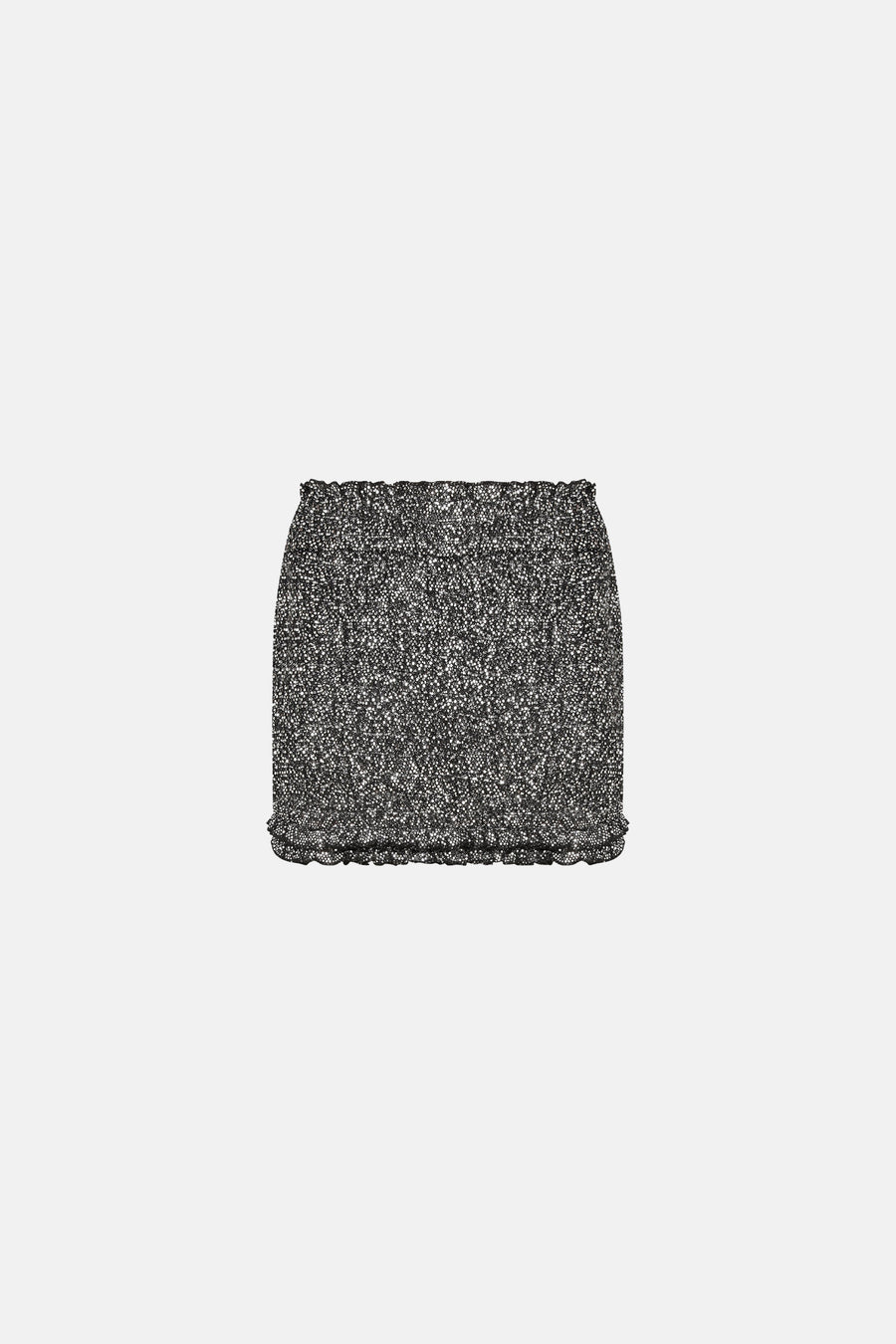 ZEYA SKIRT / SHINY GREY