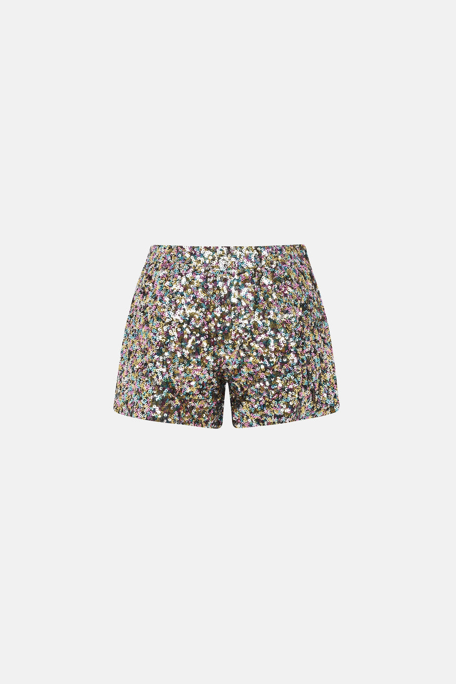 LULU SHORTS / BLACK SEQUIN