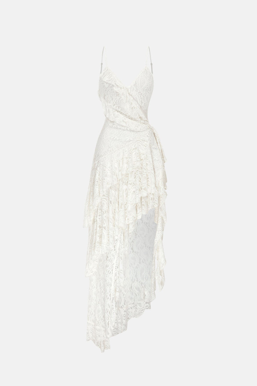 CARMEN LACE DRESS / WHITE