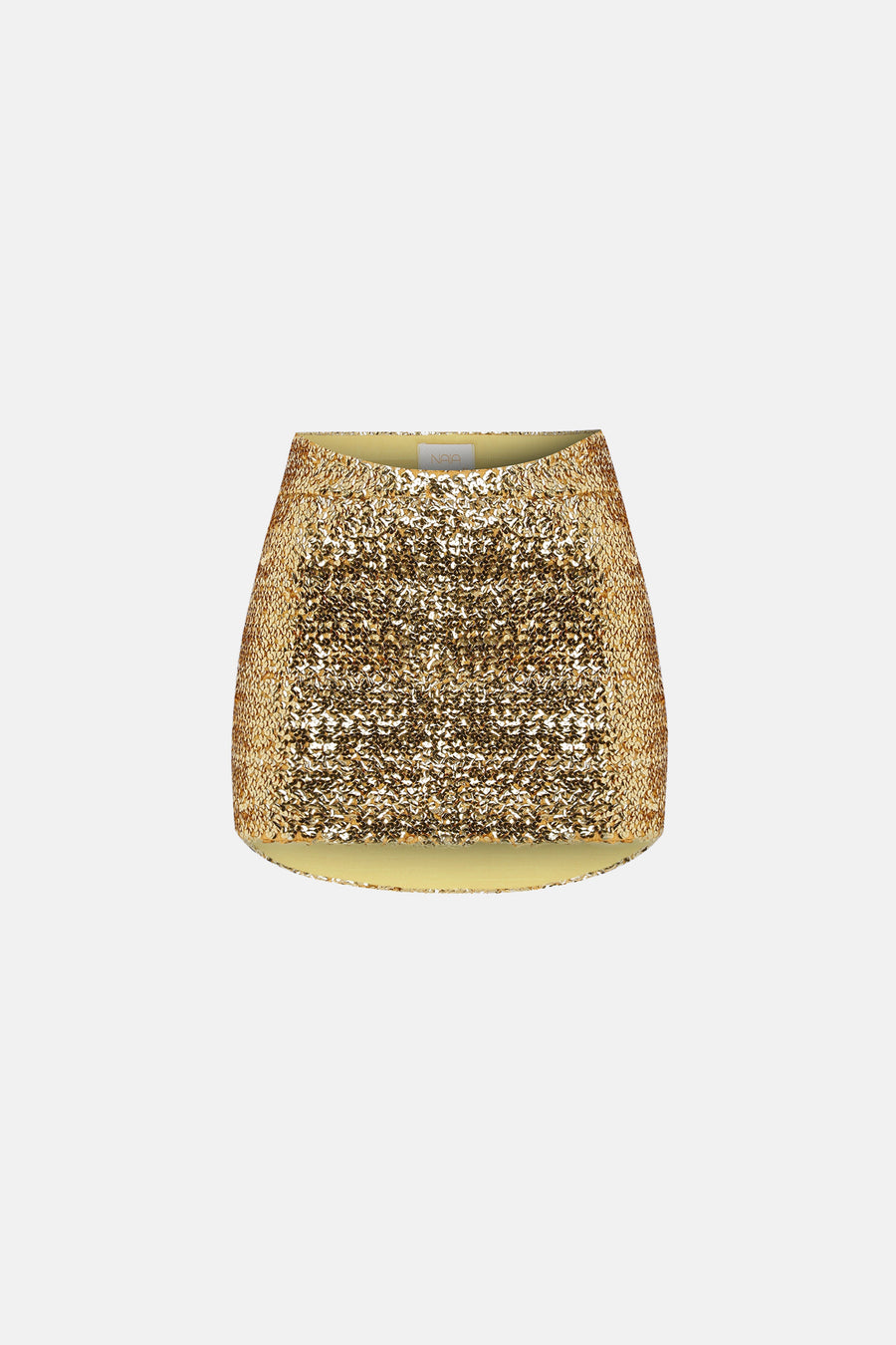 KIRA MINI SKIRT / GOLD SEQUIN